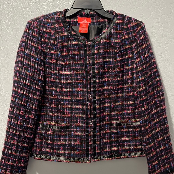 Oscar De la Renta Tweed Blazer - Picture 1 of 8